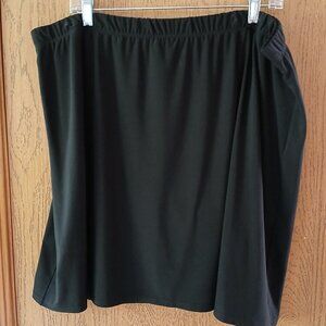 Susan Graver Black Skort Size 1X